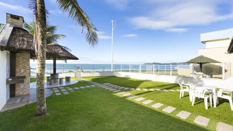 Varanda com vista mar
