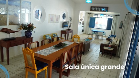 Casa Pé na Areia em Genipabu | Ao Lado do Morro de Genipabu