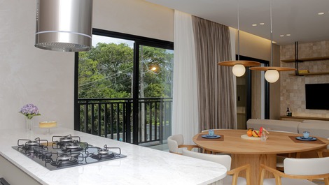 Apartamento amueblado con 2 suites en Praia de Canto Grande - Bombinhas
