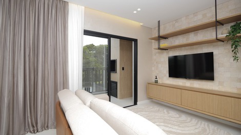 Apartamento amueblado con 2 suites en Praia de Canto Grande - Bombinhas