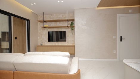 Apartamento amueblado con 2 suites en Praia de Canto Grande - Bombinhas