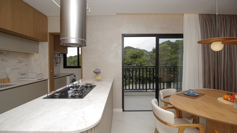 Apartamento amueblado con 2 suites en Praia de Canto Grande - Bombinhas