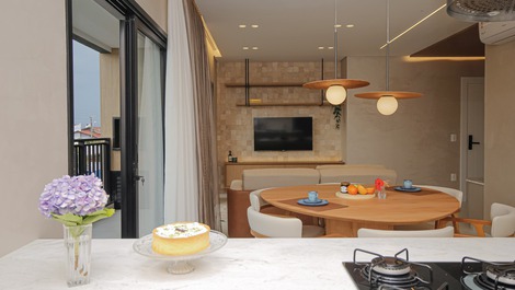 Apartamento amueblado con 2 suites en Praia de Canto Grande - Bombinhas