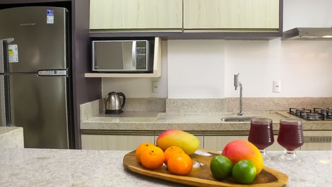 Apartamento con jardín, 3 dormitorios y vistas al mar en la playa de Canto Grande.