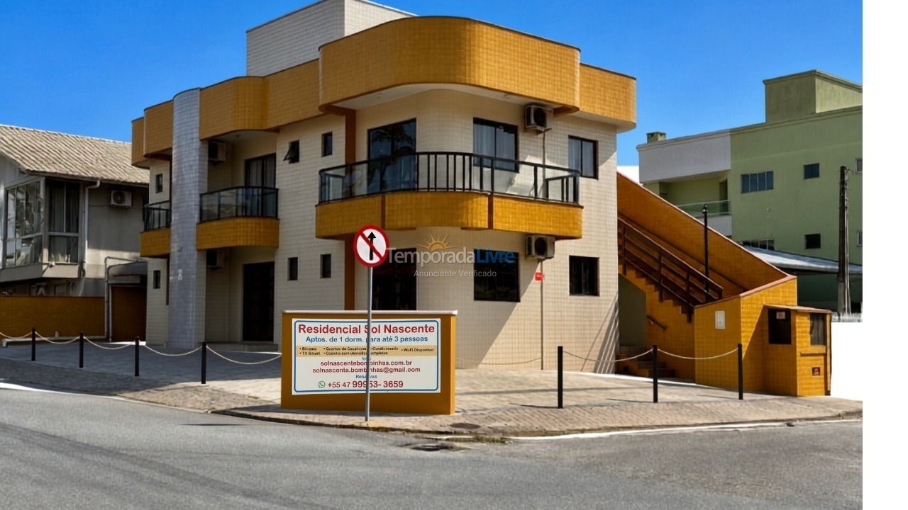 Apartment for vacation rental in Bombinhas (Praia de Bombinhas)