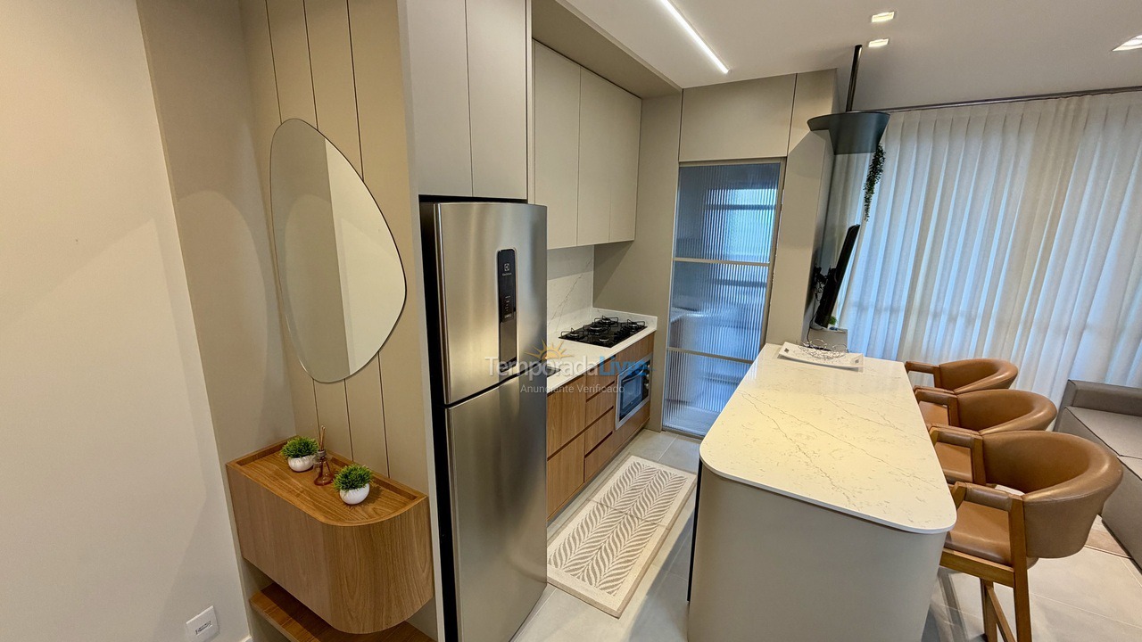 Apartment for vacation rental in Governador Celso Ramos (Praia de Palmas)