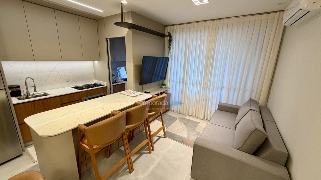 Apartment for vacation rental in Governador Celso Ramos (Praia de Palmas)