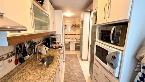 Seasonal rental at Ed. Blue Marine: 3 bedrooms // beachfront // barbecue