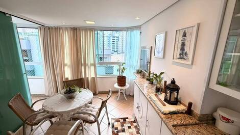 Seasonal rental at Ed. Blue Marine: 3 bedrooms // beachfront // barbecue