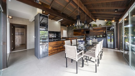 Beautiful beachfront house with heated pool.