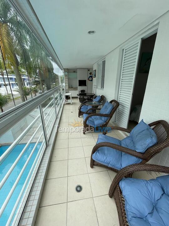 Apartamento para aluguel de temporada em Bertioga (Riviera de São Lourenço)