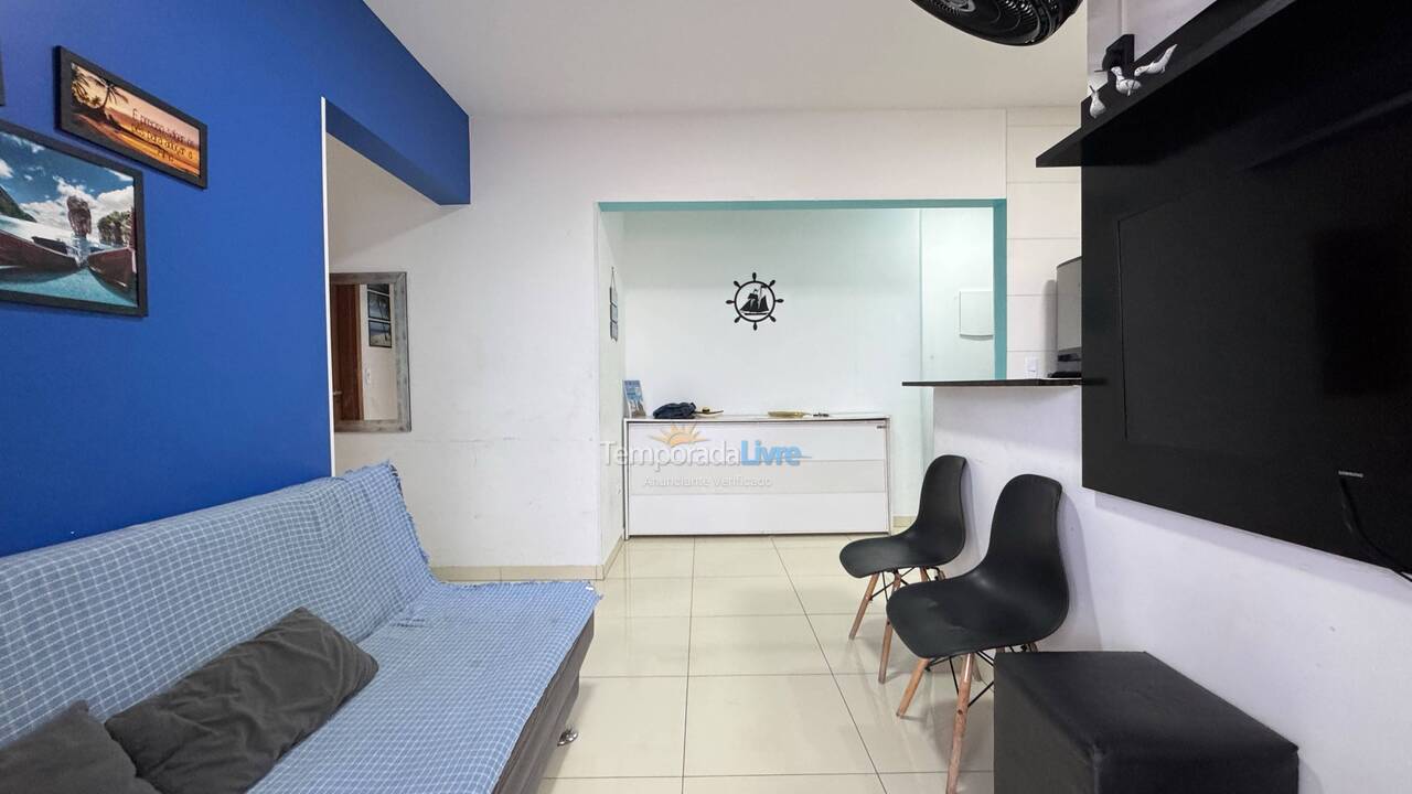 Apartamento para alquiler de vacaciones em Praia Grande (Maracanã)