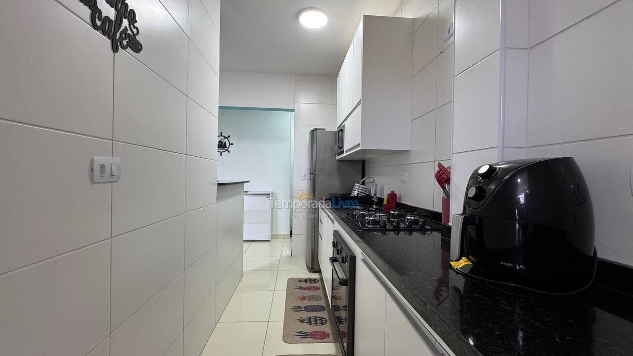 Apartamento para alquiler de vacaciones em Praia Grande (Maracanã)