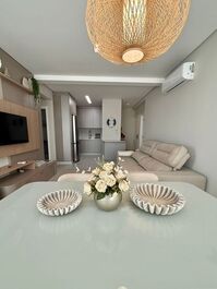 Two-suite apartment with partial sea view.