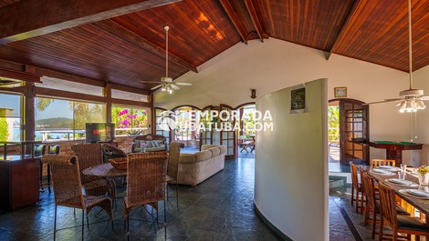 Casa c/ vista pro mar 20 pessoas PRAIA DO TENORIO - (12) 99703-1510
