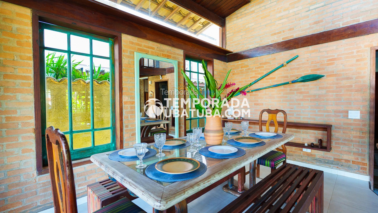 Casa para aluguel de temporada em Ubatuba (Praia Grande)