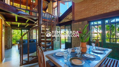 CASADEPEDRA Frente mar 20 pessoas, Praia Grande Ubatuba (12)99703-1510