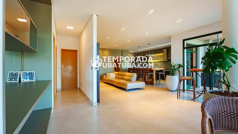Cobertura 4 suites FRENTE MAR reserva dna 10 pessoas - (12) 99703-1510