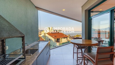 Cobertura 4 suites FRENTE MAR reserva dna 10 pessoas - (12) 99703-1510