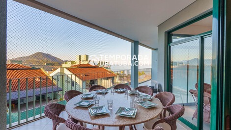 Cobertura 4 suites FRENTE MAR reserva dna 10 pessoas - (12) 99703-1510