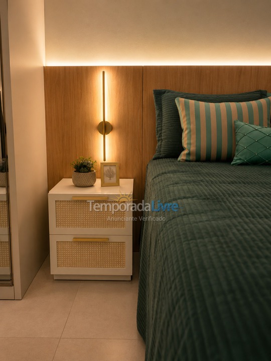 Apartment for vacation rental in Bombinhas (Canto Grande)