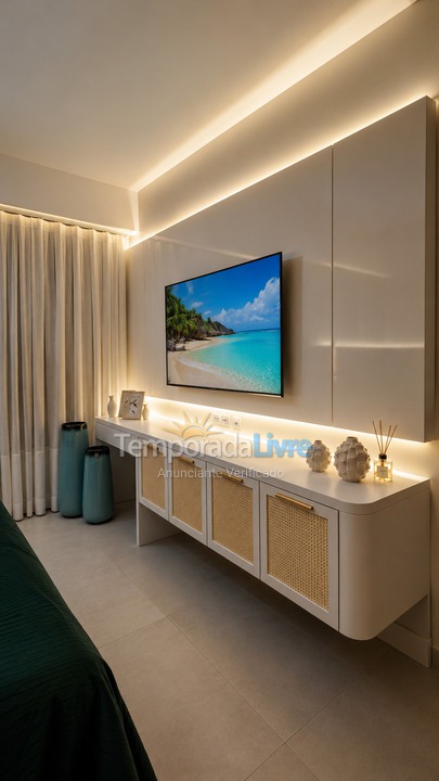 Apartment for vacation rental in Bombinhas (Canto Grande)