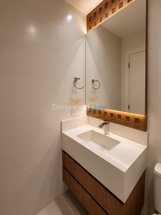Apartment for vacation rental in Bombinhas (Canto Grande)