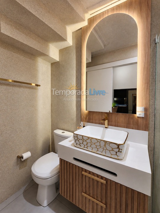 Apartment for vacation rental in Bombinhas (Canto Grande)