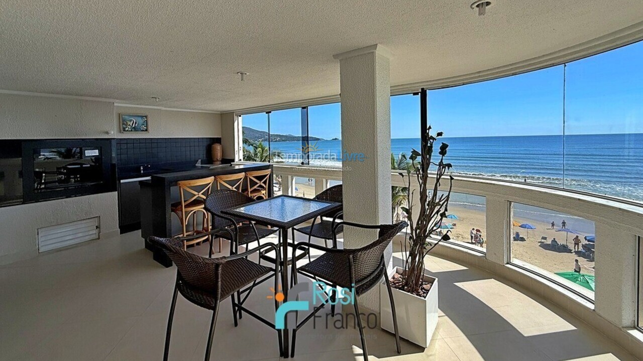 Apartamento para alquiler de vacaciones em Itapema (Meia Praia Frente Mar)