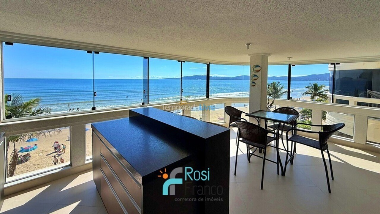 Apartamento para alquiler de vacaciones em Itapema (Meia Praia Frente Mar)