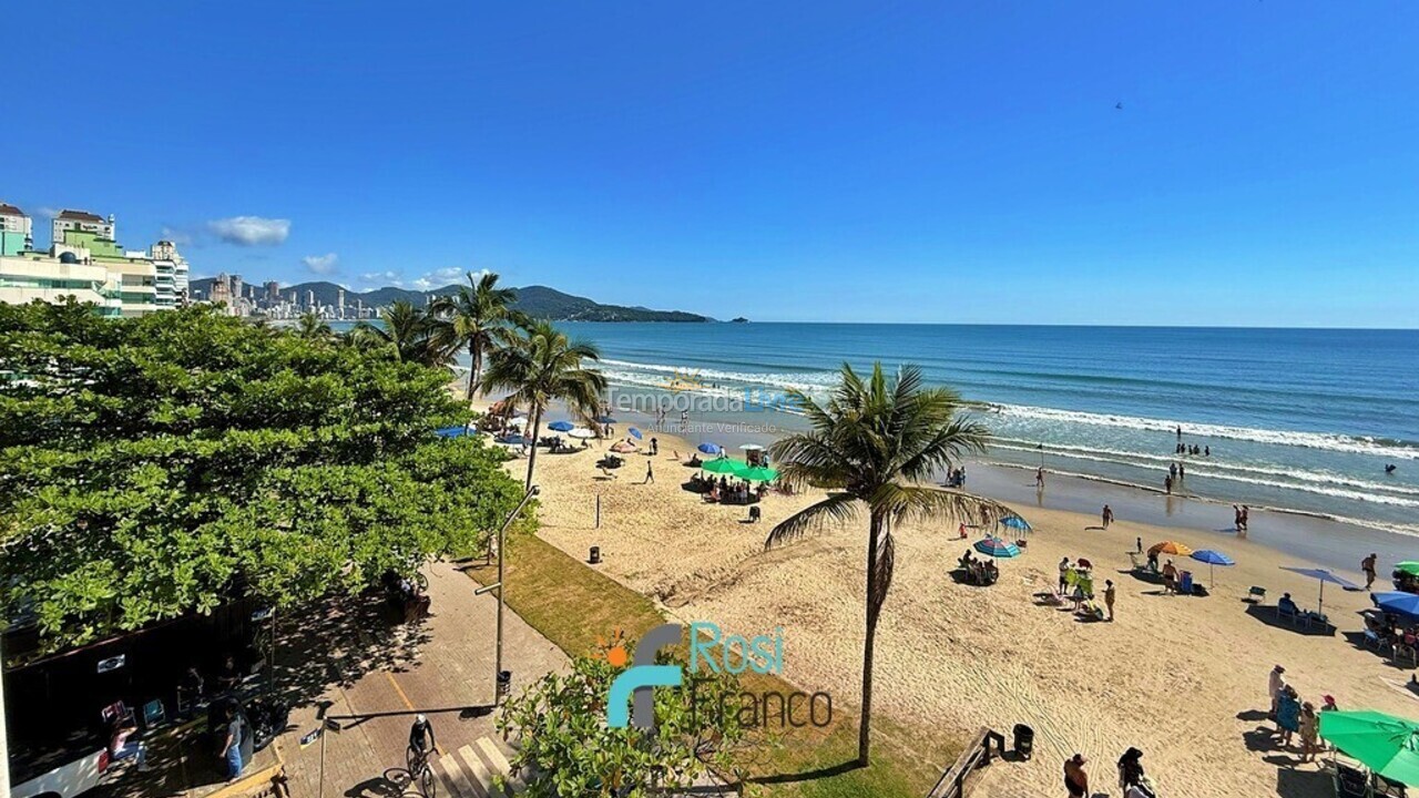 Apartamento para alquiler de vacaciones em Itapema (Meia Praia Frente Mar)