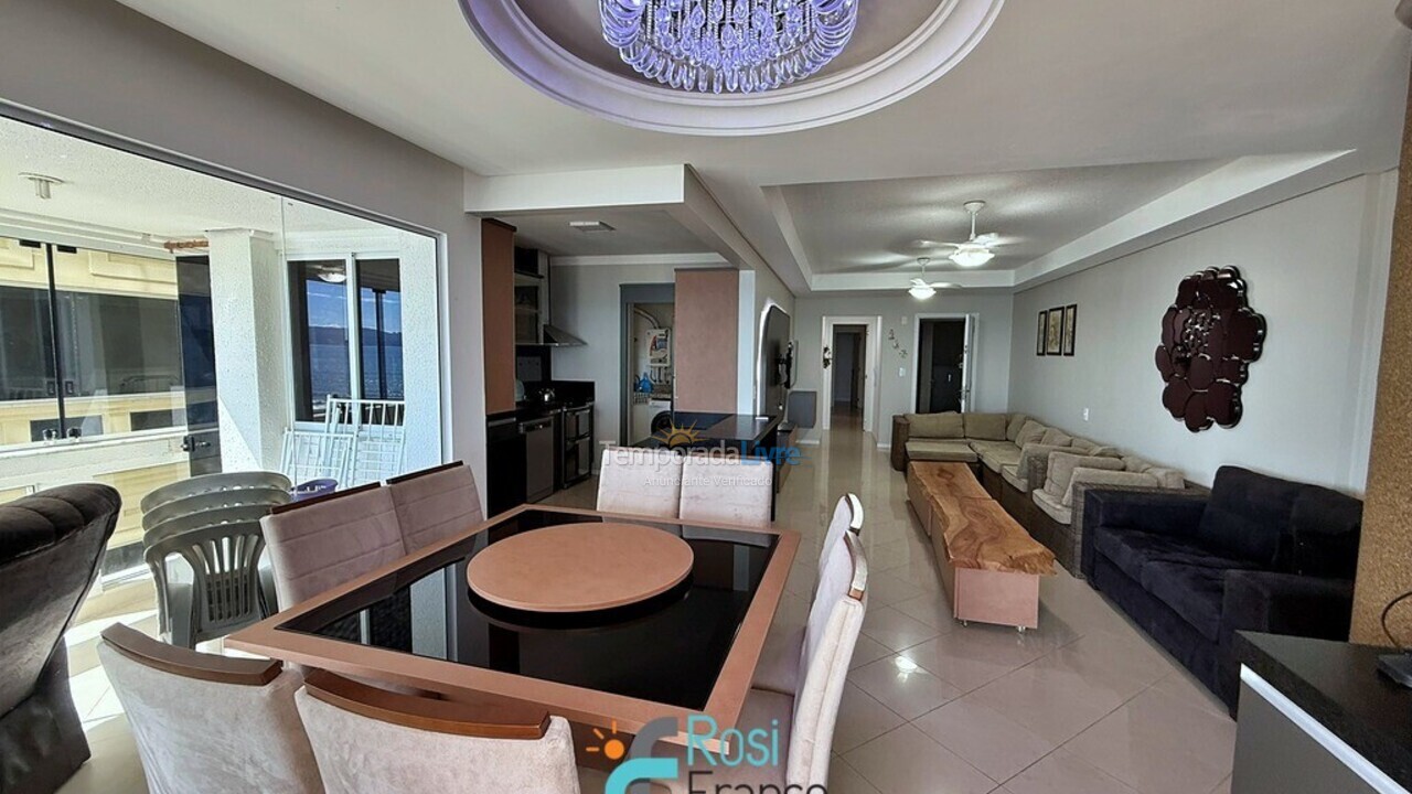 Apartamento para alquiler de vacaciones em Itapema (Meia Praia Frente Mar)