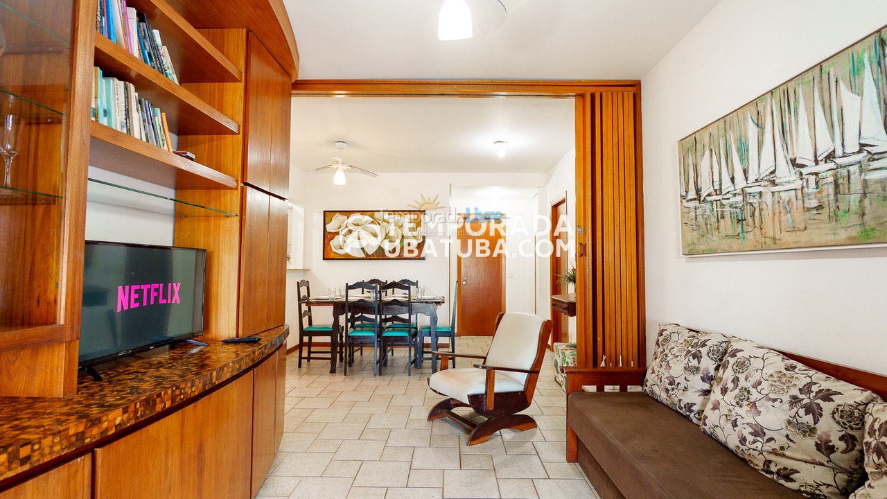 Apartamento para aluguel de temporada em Ubatuba (Praia Grande)