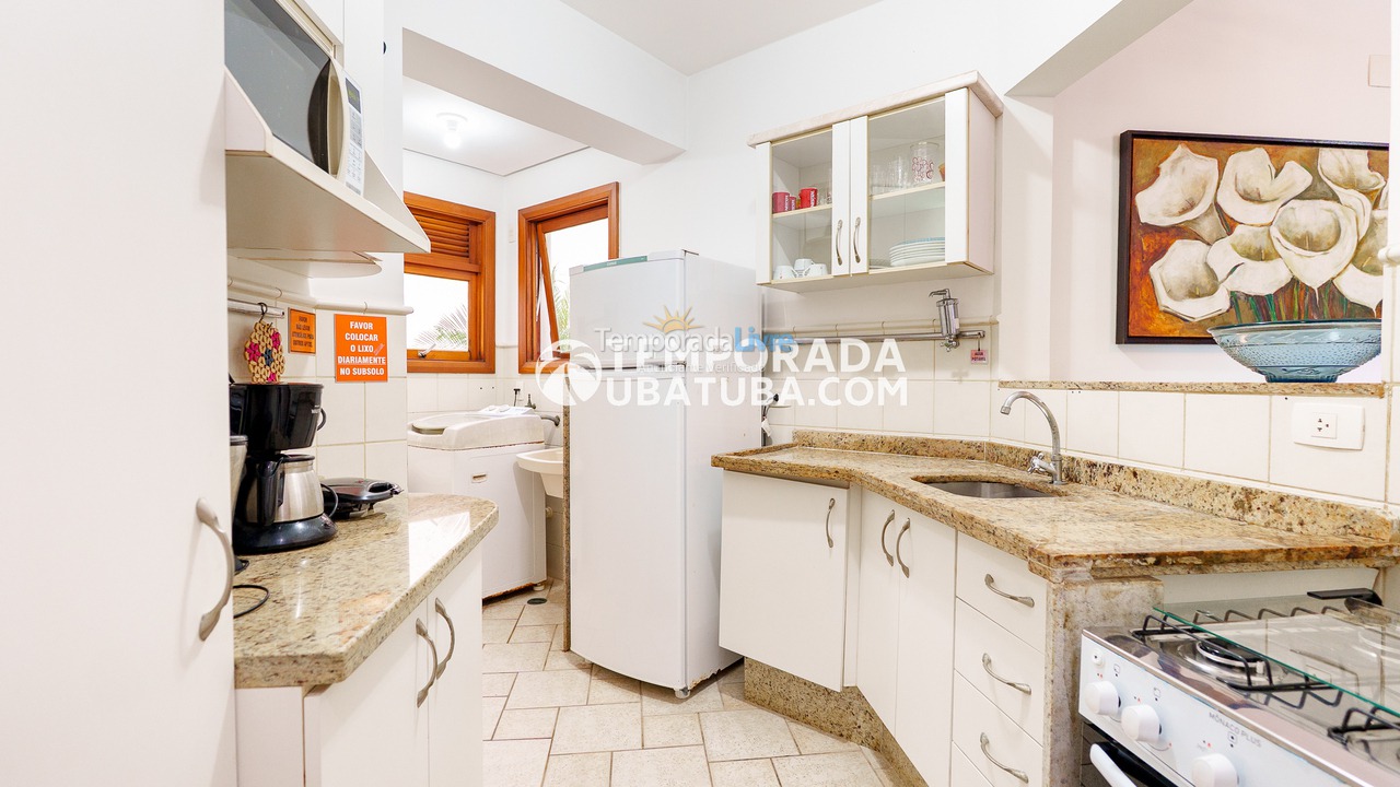Apartamento para aluguel de temporada em Ubatuba (Praia Grande)