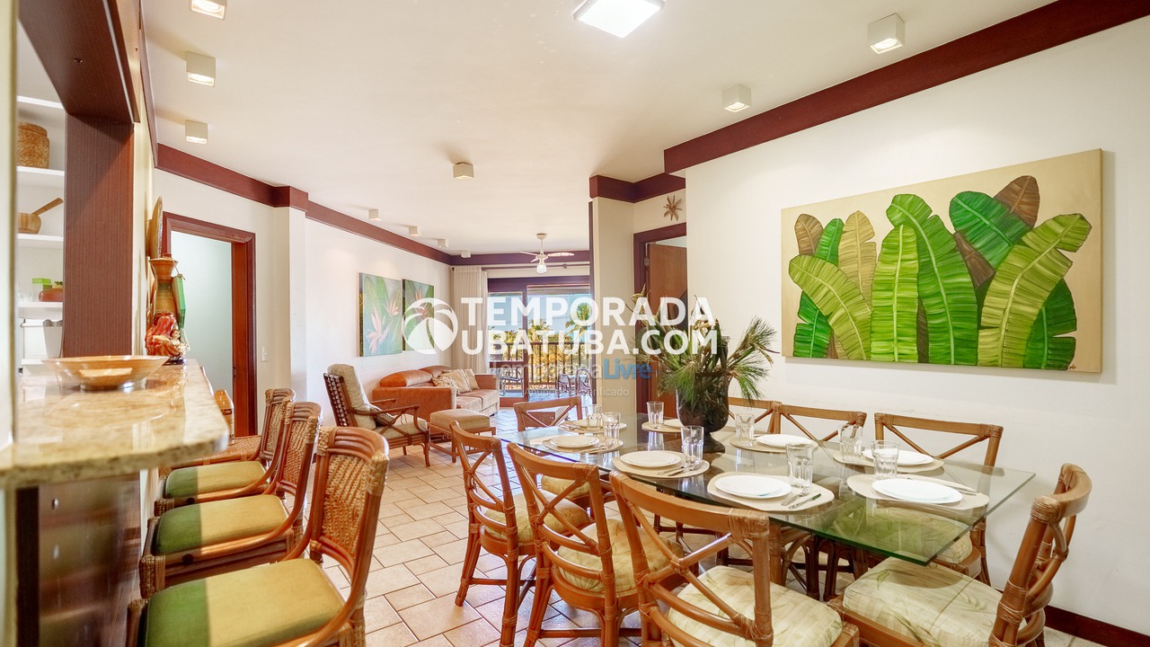 Apartamento para aluguel de temporada em Ubatuba (Praia Grande)