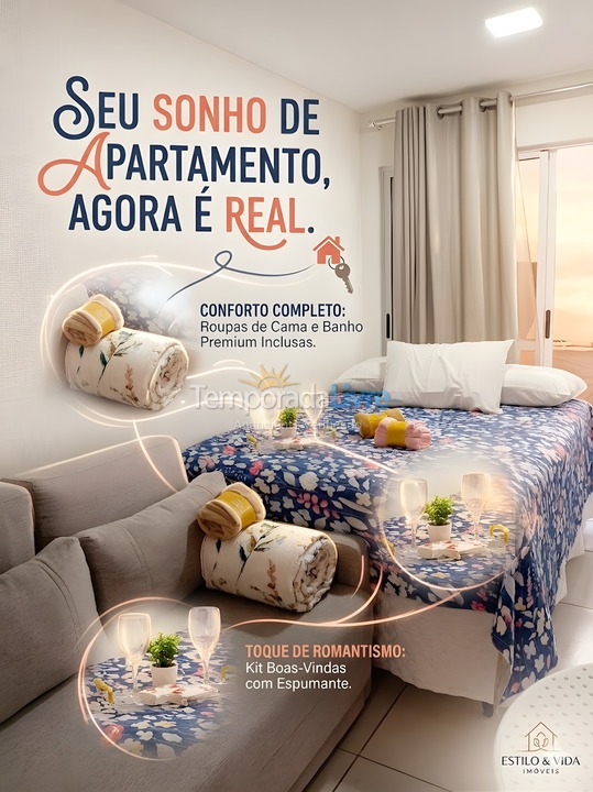 Apartamento para aluguel de temporada em Porto de Galinhas (Porto de Galinhas)