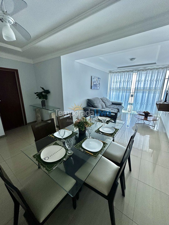 Apartment for vacation rental in Guarapari (Praia do Morro)