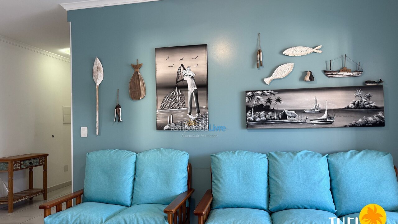 Apartment for vacation rental in Ubatuba (Praia Grande)