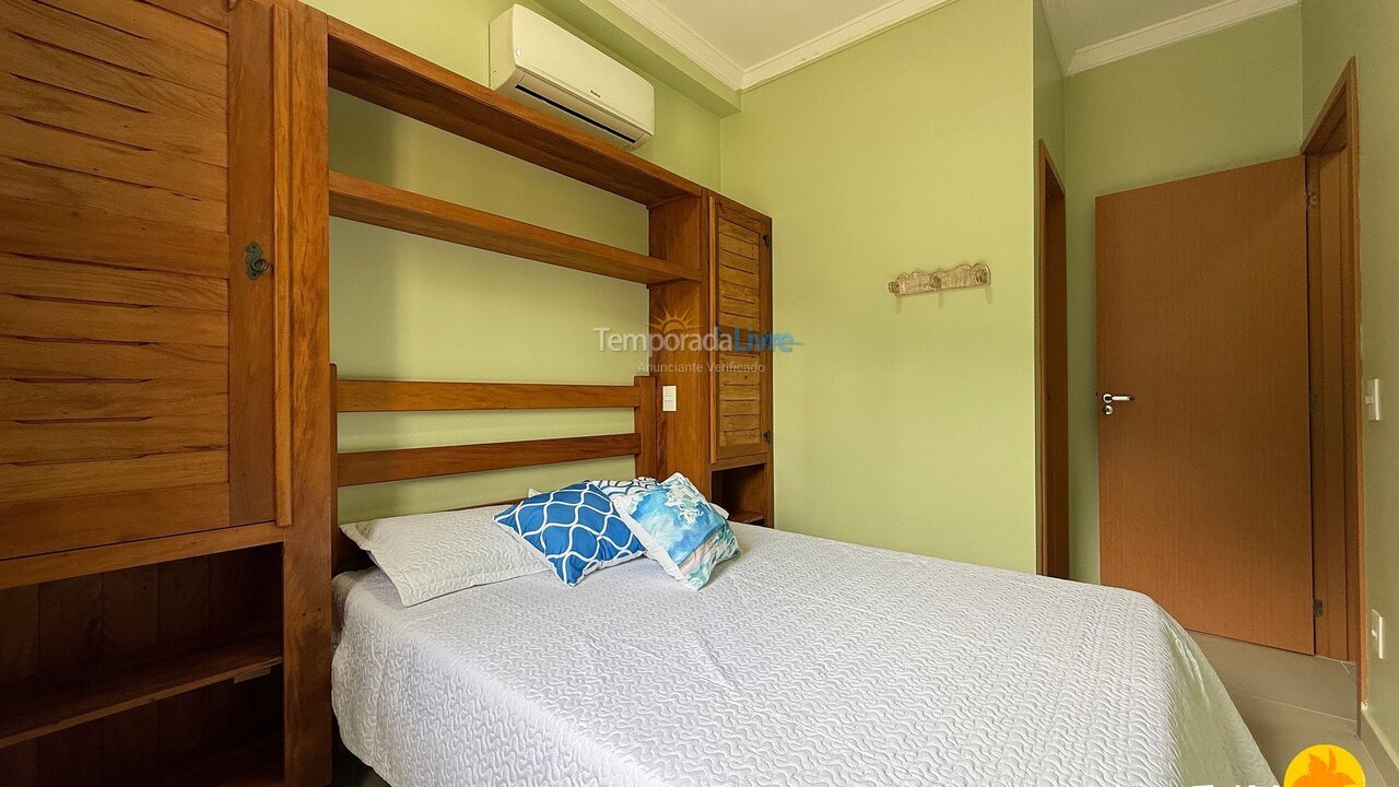 Apartment for vacation rental in Ubatuba (Toninhas)