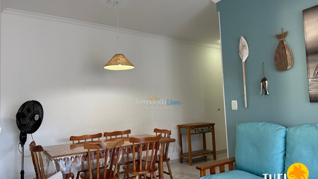 Apartment for vacation rental in Ubatuba (Praia Grande)