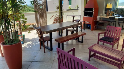 Coverage with private SPA and Jurerê sea view