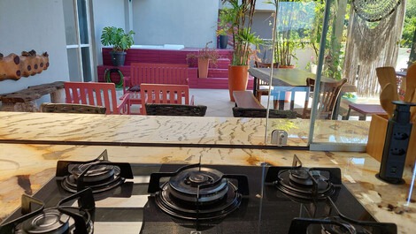 Coverage with private SPA and Jurerê sea view