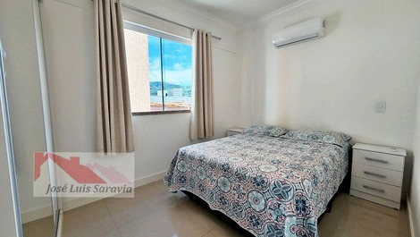 Suíte de casal com ar condicionado 