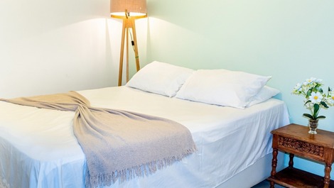 Recreio: Apartamento frente al mar, ¡a 9 minutos a pie de la playa! Con aire acondicionado.