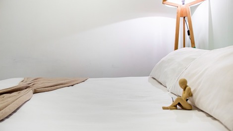 Recreio: Apartamento frente al mar, ¡a 9 minutos a pie de la playa! Con aire acondicionado.