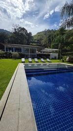 Mansion in Angra dos Reis/Porto Galo with private beach.
