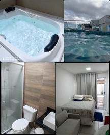 Flat Sol e Mar Residence Beach Porto de Galinhas PE