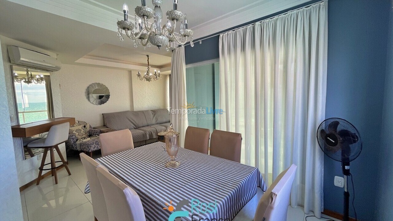 Apartamento para aluguel de temporada em Itapema (Meia Praia Frente Mar)