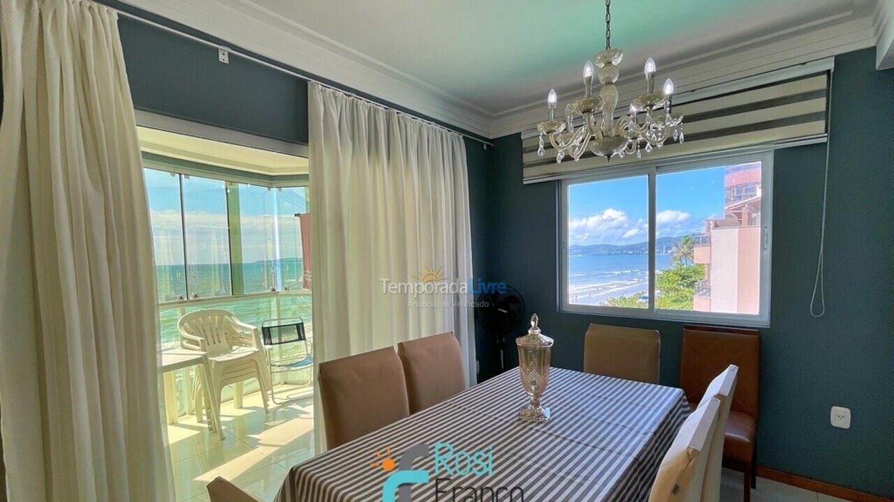 Apartamento para aluguel de temporada em Itapema (Meia Praia Frente Mar)