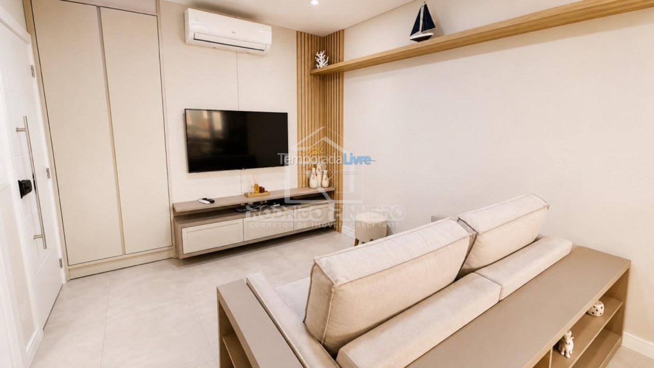 Apartment for vacation rental in Bombinhas (Mariscal)